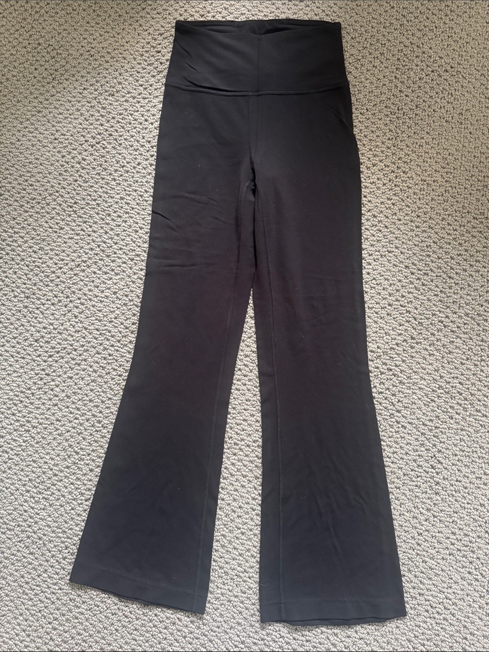 Lululemon Black Flare Leggings- Size 4